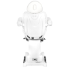 FOTEL KOSMETYCZNY ELEKTR. AZZURRO 872S PEDI PRO EXCLUSIVE 3 SILN. BIAŁY Activ  Q@d